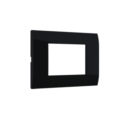 РАМКА 3М ЦРНА МАТ СОФТ МОДУС 433448